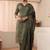 women floral printed regular kurta with palazzos & with dupatta