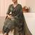 women floral printed regular kurta with palazzos & with dupatta