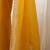 Yellow embellished embroidered poly georgette designer saree