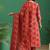 women ethnic motifs printed regular thread work kurta with trousers & with dupatta
