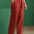 women ethnic motifs printed regular thread work kurta with trousers & with dupatta