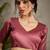 Rose kantha work silk cotton tussar saree