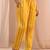 women ethnic motifs printed regular mirror work kurta with trousers & with dupatta