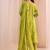 women ethnic motifs printed regular mirror work kurta with trousers & with dupatta