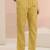 mustard bandhani printed cotton blend straight suit set