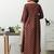 women ethnic motifs printed empire mirror work kurta with trousers