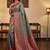 Teal woven design zari silk blend designer banarasi saree