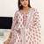 women floral printed regular cotton blend kurta with trousers & with dupatta