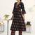 women floral printed regular cotton blend kurta with trousers & with dupatta
