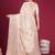 Off white woven design zari silk cotton handloom banarasi saree