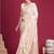 Off white woven design zari silk cotton handloom banarasi saree