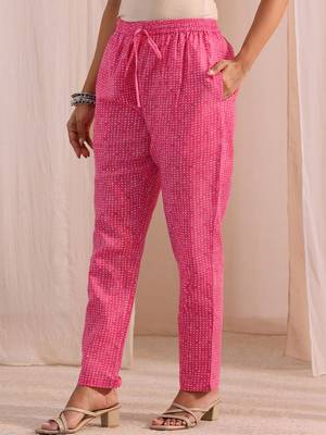 women ethnic motifs printed regular thread work kurta with trousers & with dupatta 4