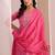 women ethnic motifs printed regular thread work kurta with trousers & with dupatta