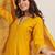 women ethnic motifs embroidered kurta with trousers & dupatta