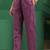 women ethnic motifs printed regular thread work kurta with trousers & with dupatta
