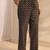 libas black ajrak printed straight suit set with dupatta