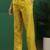 women ethnic motifs printed regular thread work kurta with trousers & with dupatta
