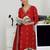 women ethnic motifs printed regular kurta with trousers & with dupatta