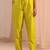 women bandhani printed regular thread work kurta with trousers & with dupatta