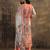 women floral printed regular kurta with trousers & with dupatta