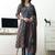 women ethnic motifs printed regular cotton blend kurta with trousers & with dupatta