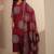 women ethnic motifs printed regular thread work kurta with trousers & with dupatta