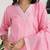 women ethnic motifs printed regular cotton blend kurta with trousers & with dupatta
