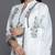 women floral printed regular kurta with trousers & with dupatta