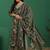 women floral printed regular thread work kurta with trousers & with dupatta