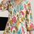 women floral printed regular thread work kurta with trousers & with dupatta