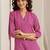 women ethnic motifs printed regular kurta with trousers & with dupatta
