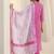 women ethnic motifs printed regular kurta with trousers & with dupatta