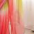 Multicolor embellished sequinned satin heavy work saree