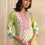 libas green multi printed straight suit set with dupatta