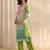 libas green multi printed straight suit set with dupatta