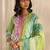 libas green multi printed straight suit set with dupatta