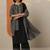 women ethnic motifs yoke design regular kurta with trousers & with dupatta