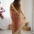Brown embellished sequinned  chiffon designer saree