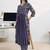 women floral printed panelled kurta with trousers & with dupatta