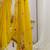 Mustard women ethnic motifs sequinned saree with blouse piece