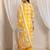 libas yellow geometric printed straight suit set with dupatta