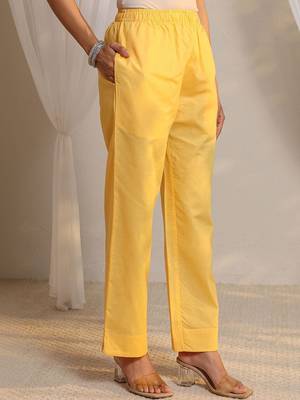 libas yellow geometric printed straight suit set with dupatta 7
