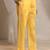 libas yellow geometric printed straight suit set with dupatta