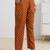 libas rust floral print a-line suit set with dupatta