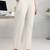 women striped regular thread work kurta with trousers & with dupatta