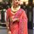 Pink ethnic motifs designer banarasi saree