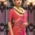 Pink ethnic motifs designer banarasi saree