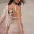 Rose embellished embroidered organza heavy work saree