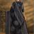 indigo blue bandhani printed cotton straight suit set