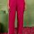 women ethnic motifs yoke design regular kurta with trousers & with dupatta